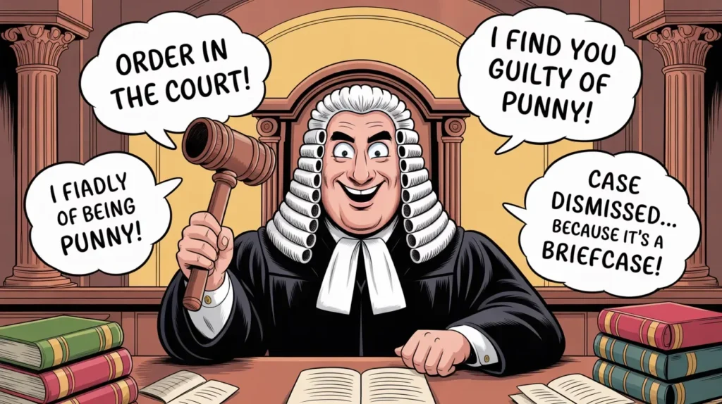 Clever Funny Judge Puns