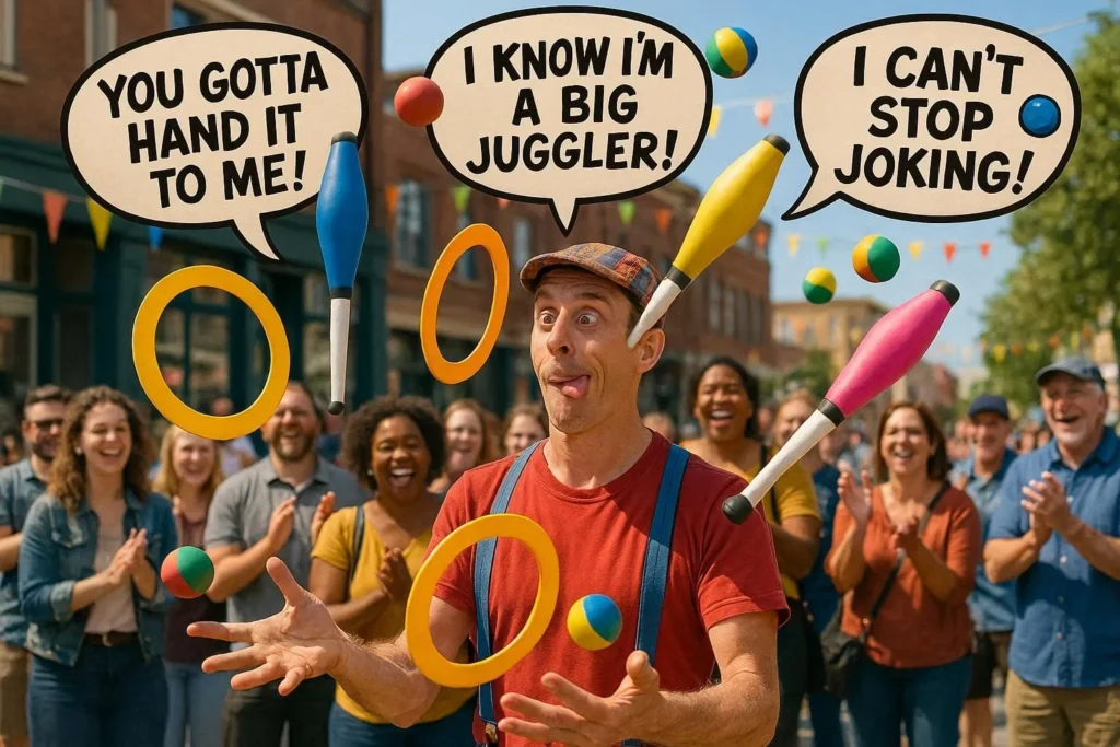 Funny Juggling Puns