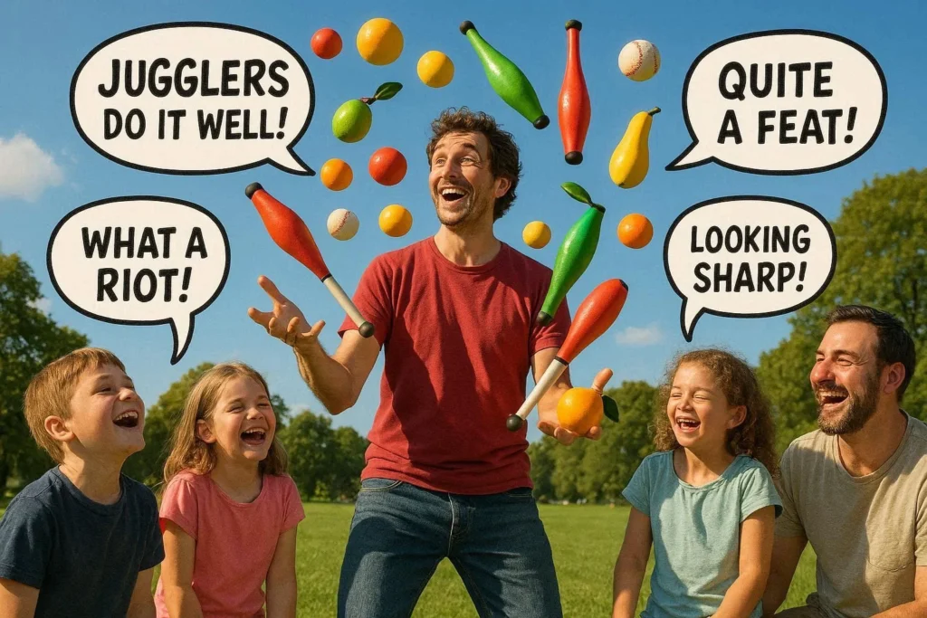 Funny Juggling Puns 