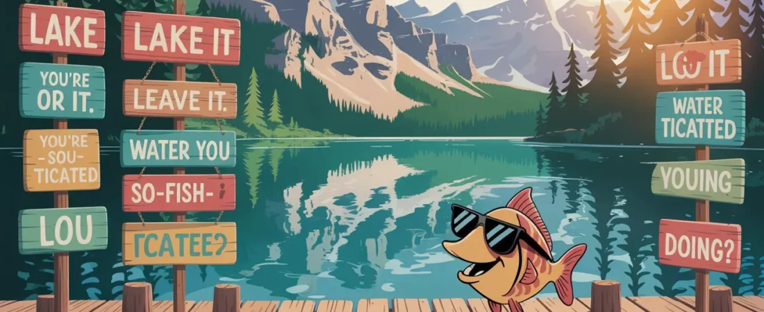 150+ Hilarious Lake Puns: Laugh You Can’t Resist!