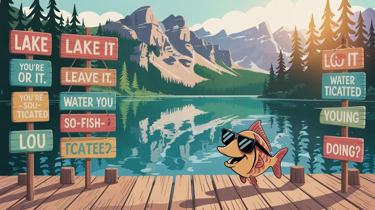 150+ Hilarious Lake Puns: Laugh You Canât Resist!