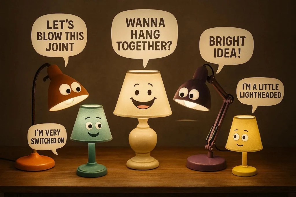 Lamp Puns 