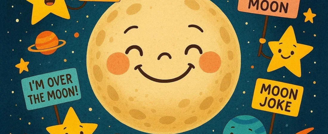 165+ Hilarious Moon Puns That Are Out of This World π