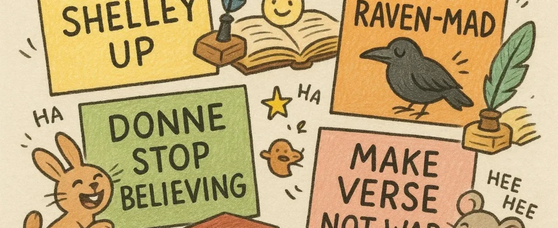 150+ Funny Poetry Puns That Will Make You LOL