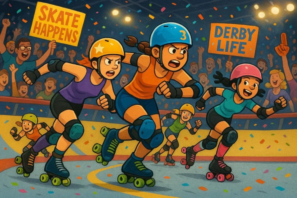 Roller Derby Wordplay