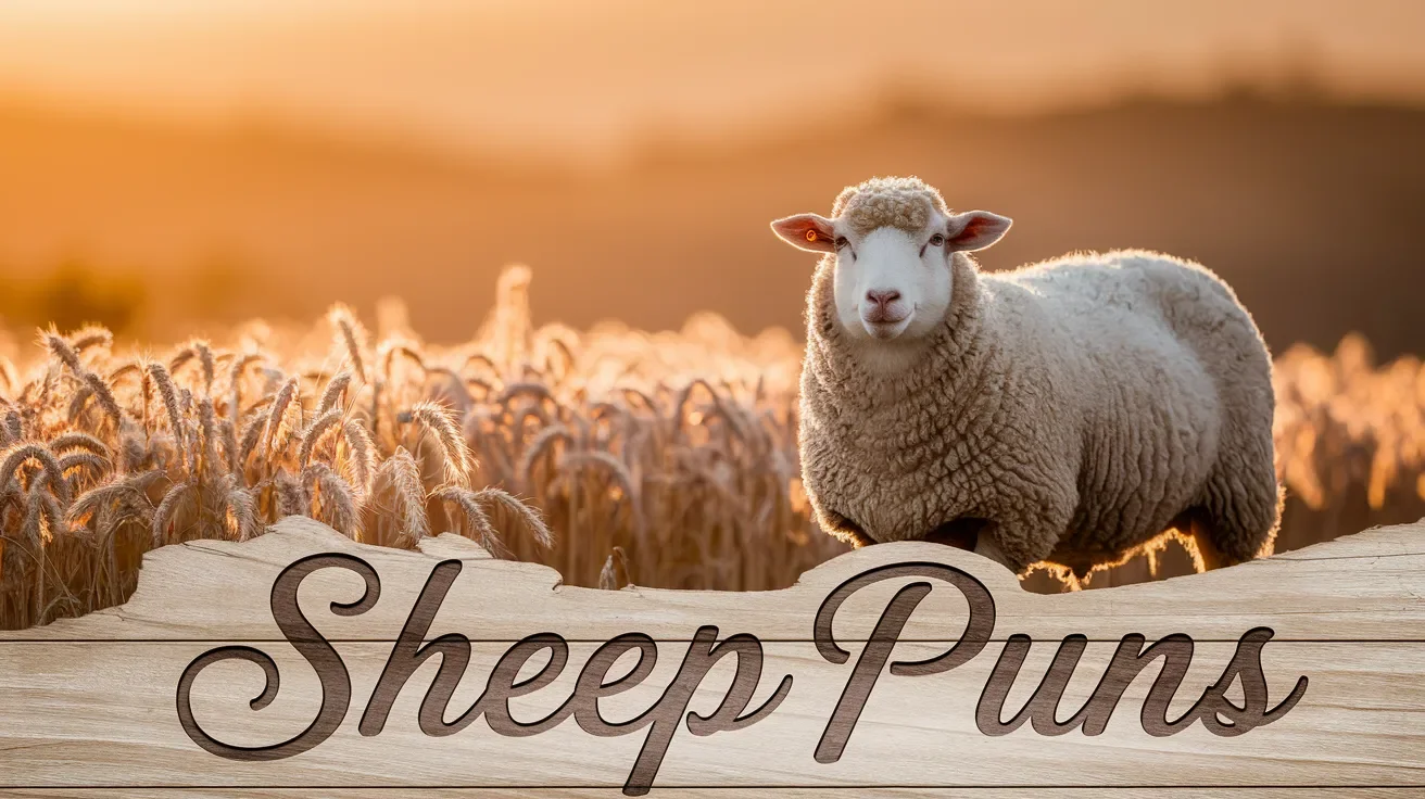 Sheep Puns Thatâll Have You Laughing the Whole Flock