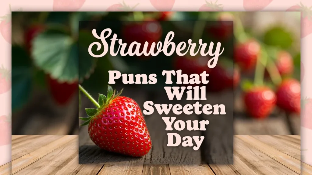 Strawberry Puns