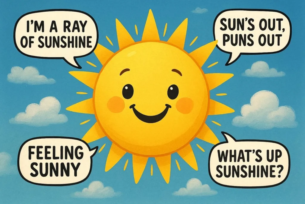 sun puns