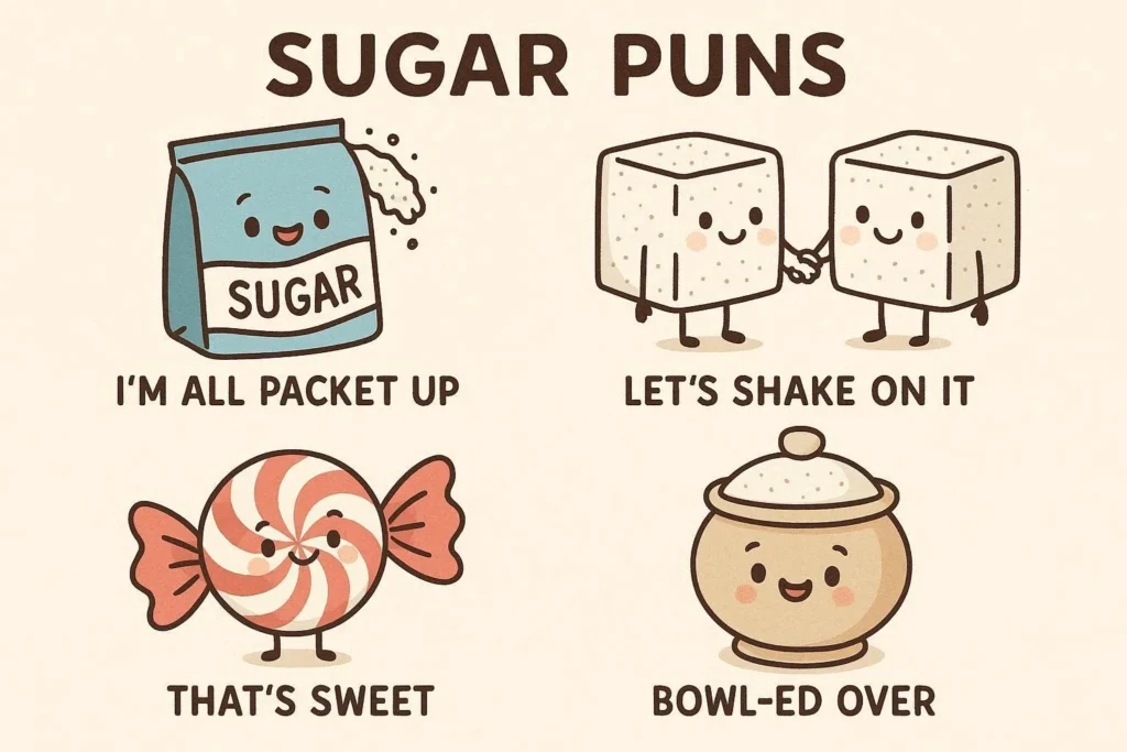 Funny Sugar Puns
