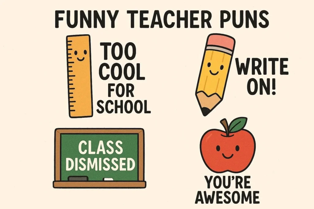 teacher puns