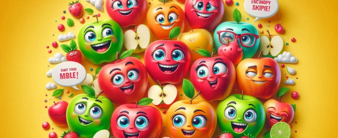 445+ Apple Puns That Are Crisp & Funny π