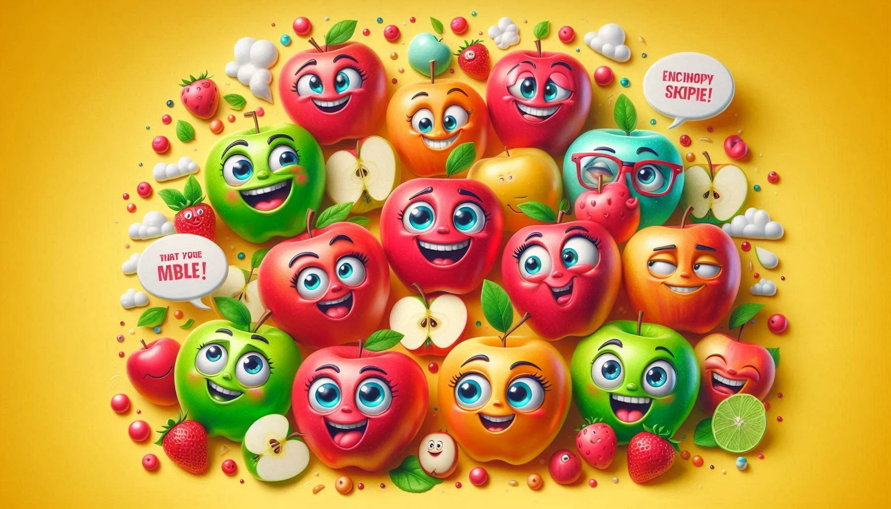 445+ Apple Puns That Are Crisp & Funny 🍎