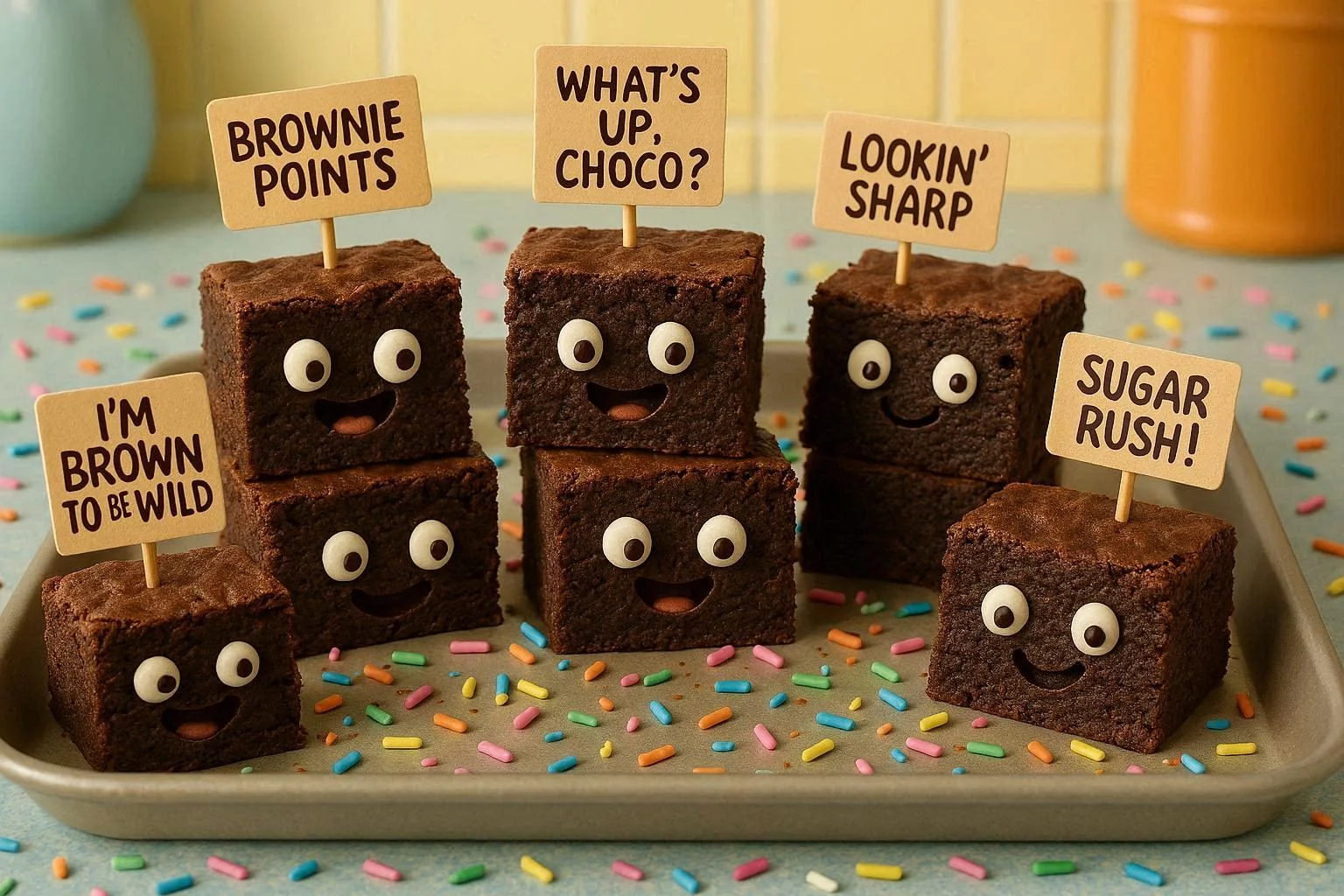 155+ Irresistible Brownie Puns That Melt Hearts 🍫
