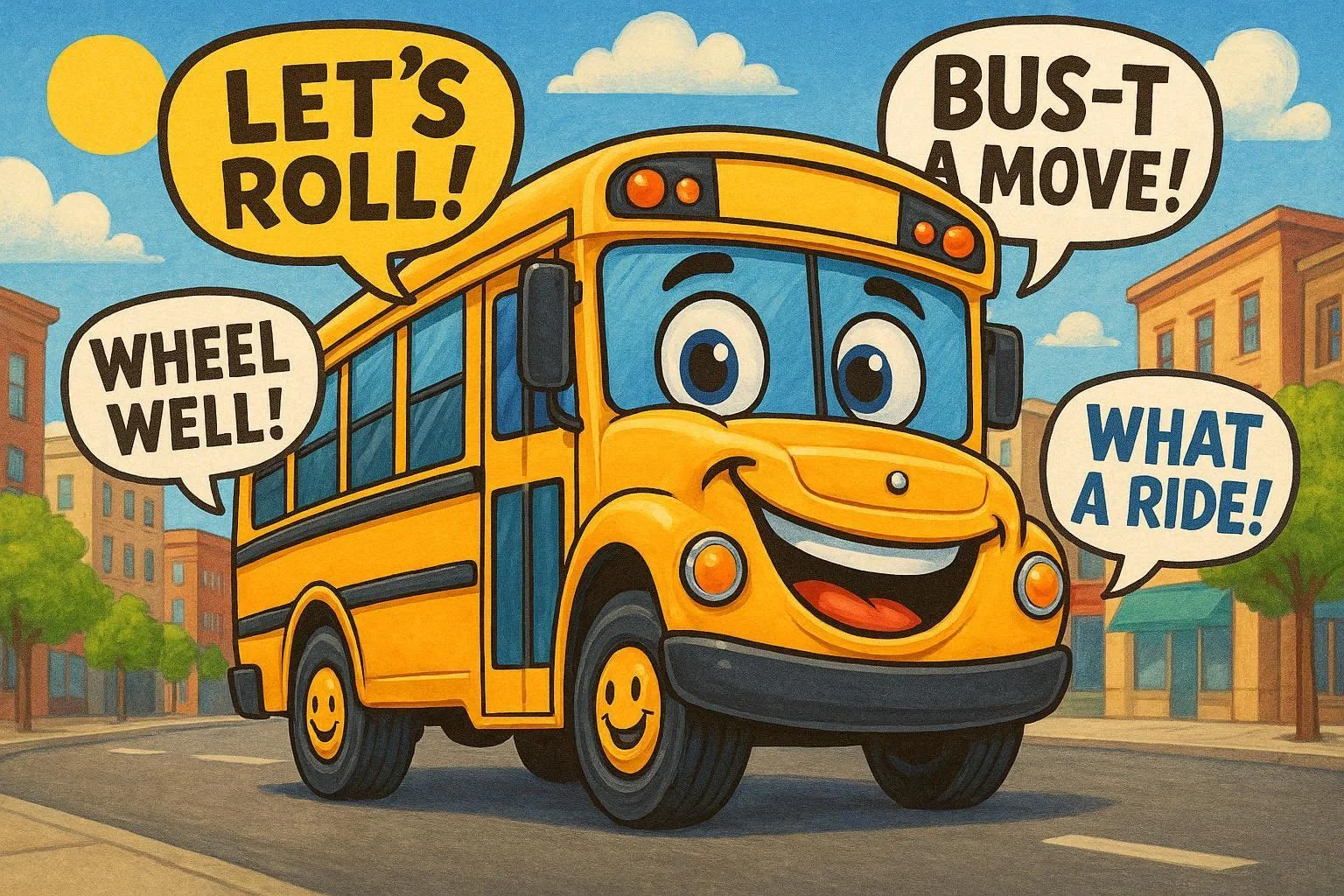 bus puns