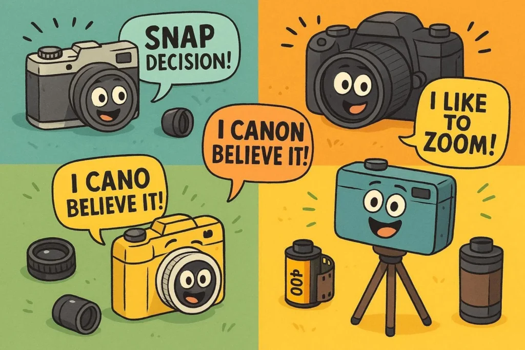 Camera Puns