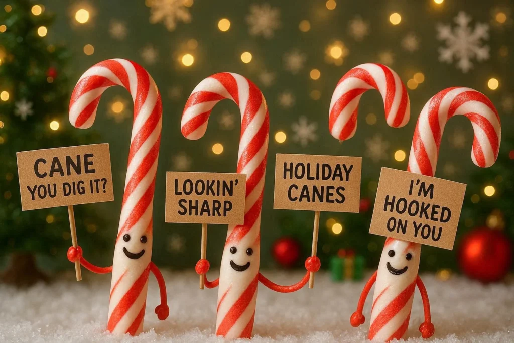 candy cane puns