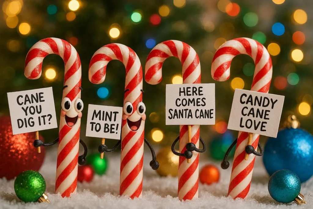 candy cane puns