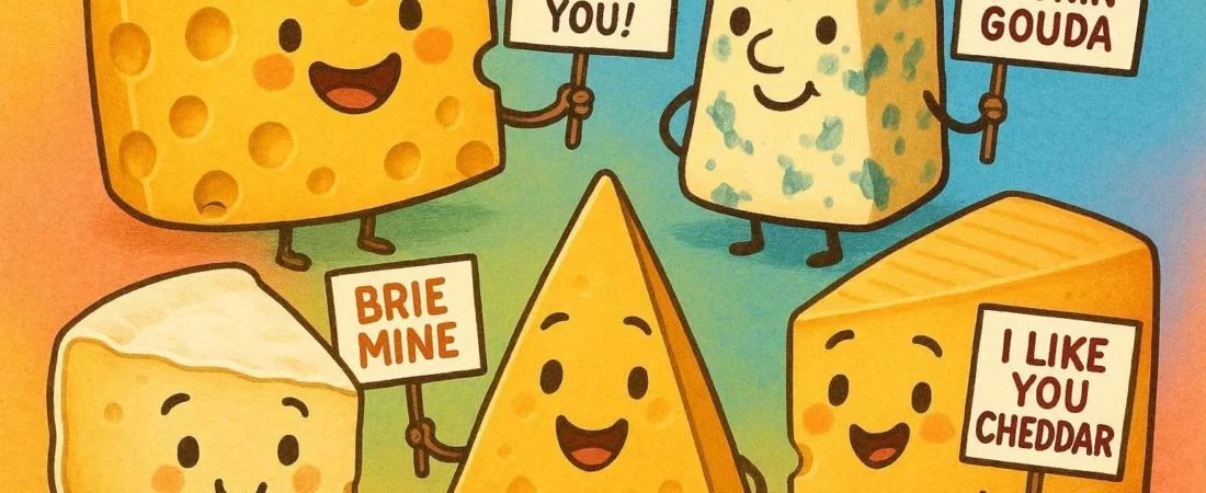 160+ Cheesy Puns That Melt Hearts & Spark Laughs