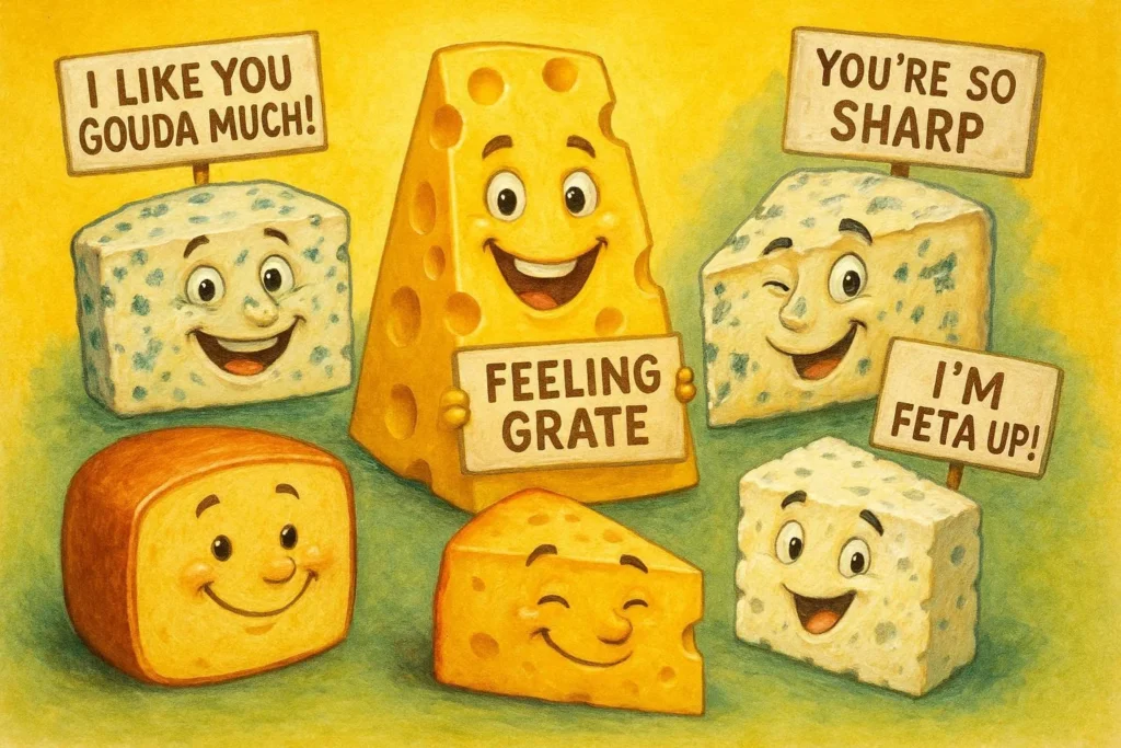 cheesy puns