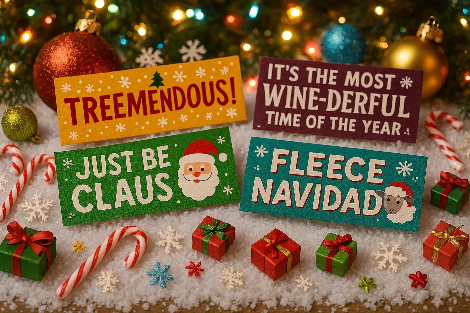 Christmas puns