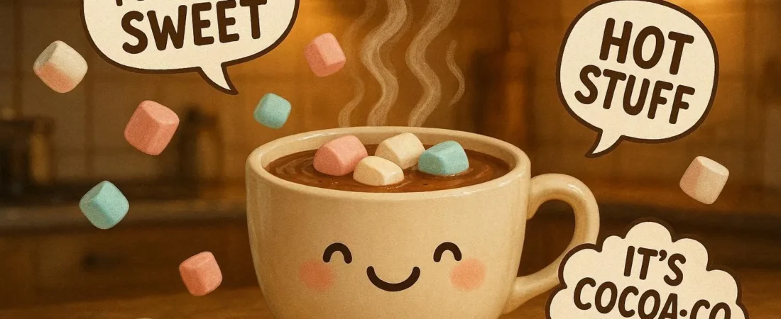 165+ Cocoa Puns That Melt Hearts Instantly ☕
