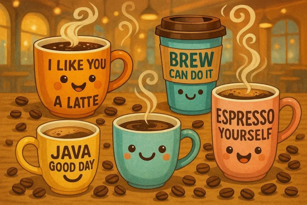 coffee puns