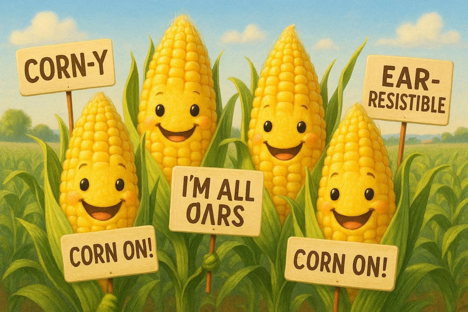 175+ Corn Puns That’ll Butter You Up Instantly 🌽