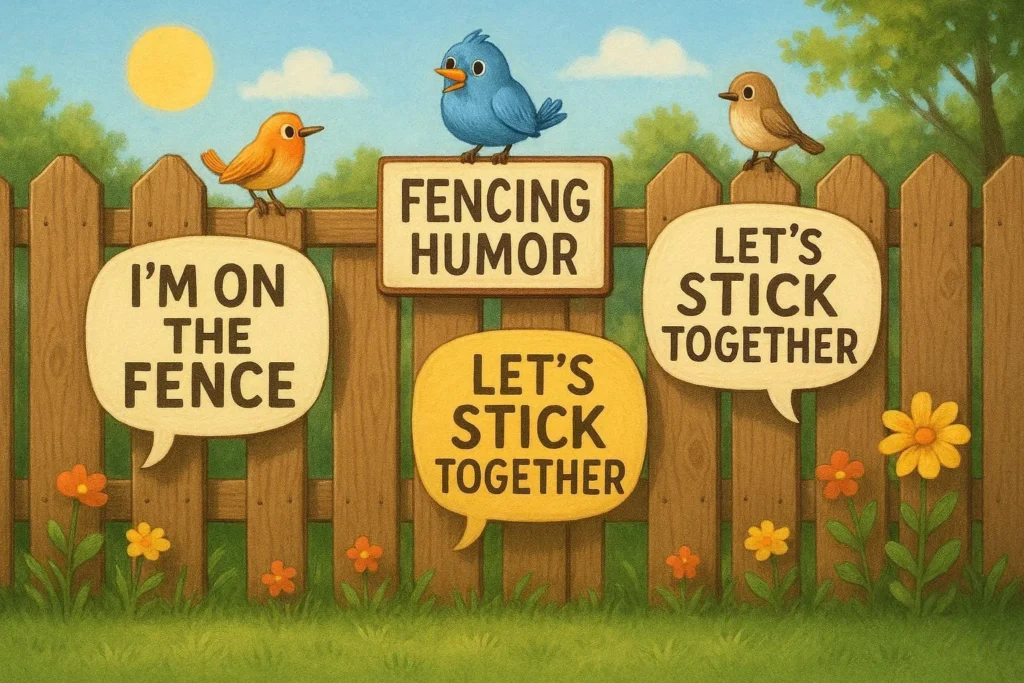 Fence Puns
