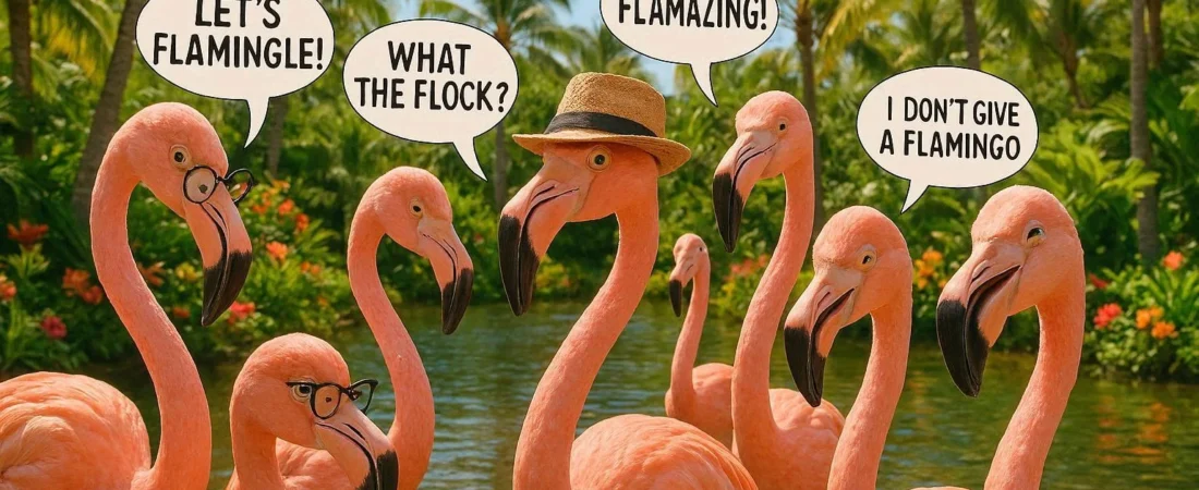 125+ Hilarious Flamingo Puns That Will Make You Squawk! 🦩