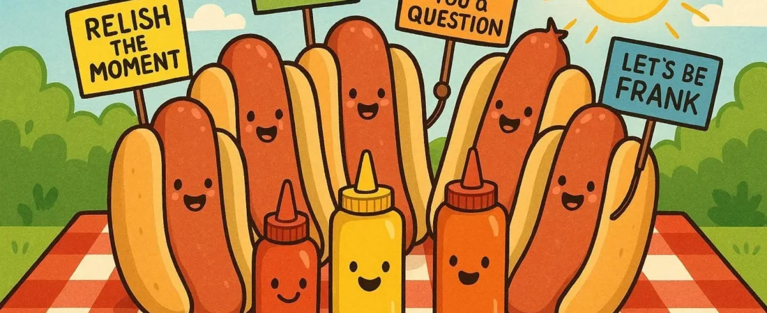 Sizzling Hot Dog Puns That’ll Relish Your Mood 🌭
