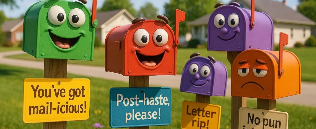 160+ Hilarious Mailbox Puns That’ll Deliver Laughs 📬