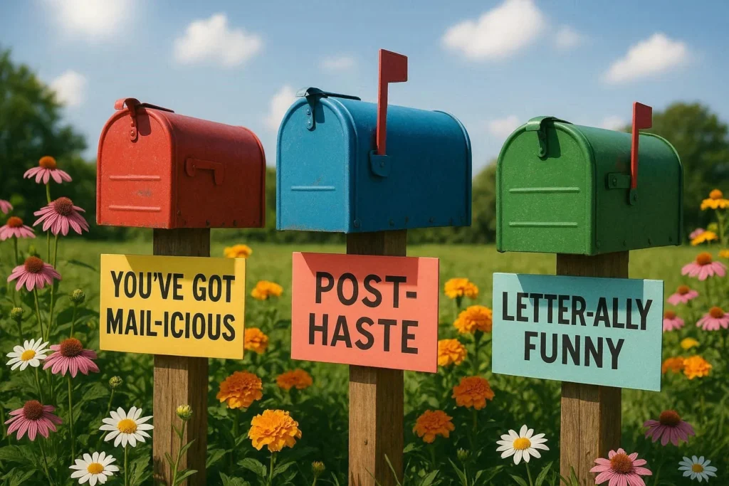 mailbox puns