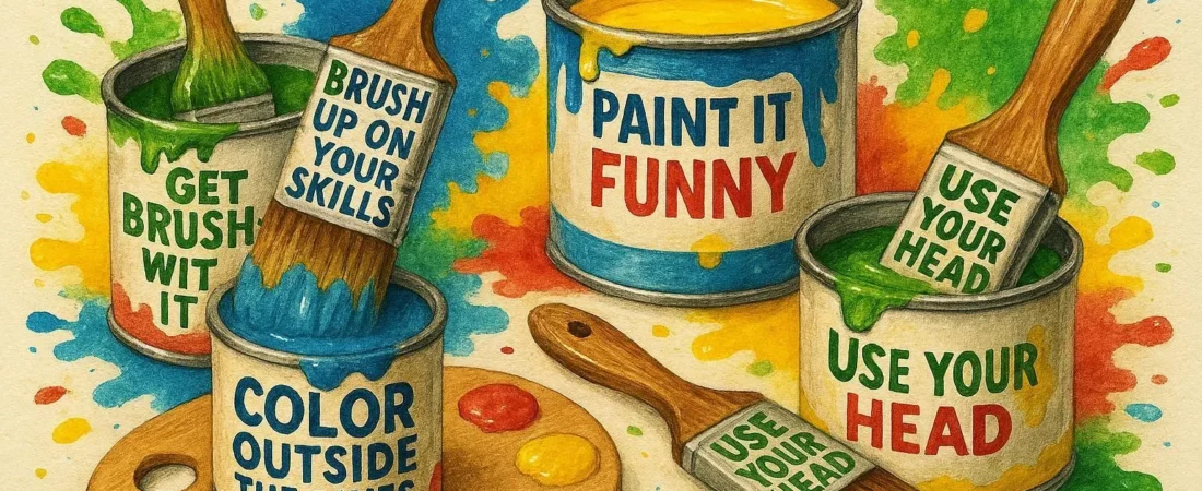 150+ Hilarious Paint Puns That Will Brighten Your Day