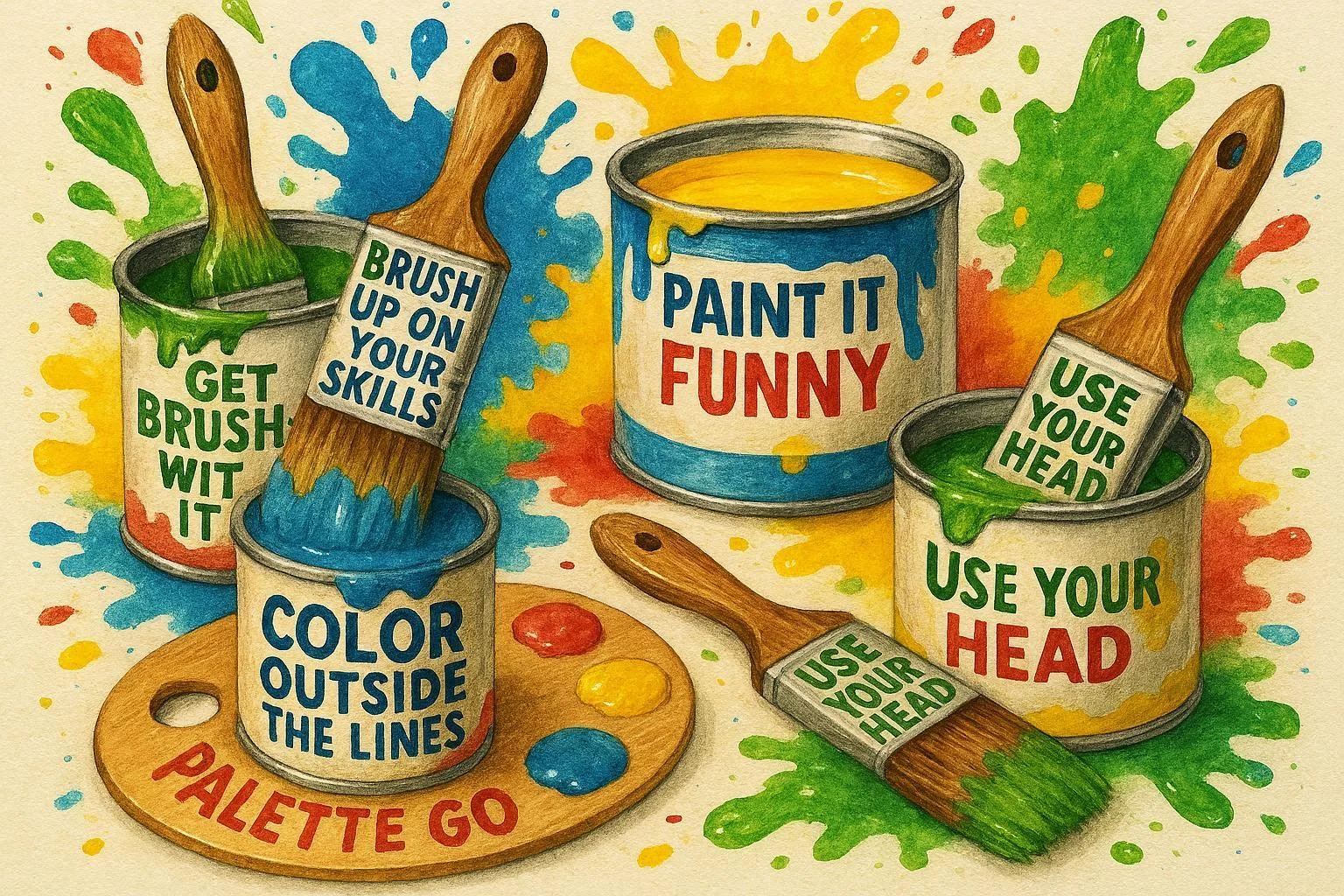 Paint Puns