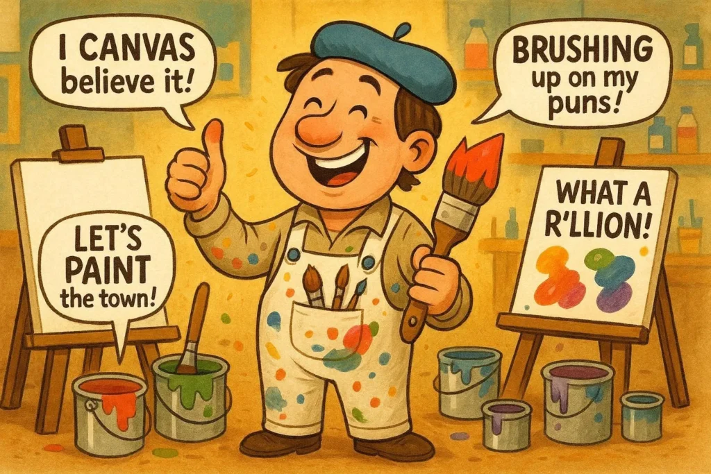 Painter Puns