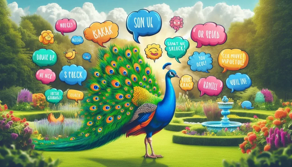 peacock puns
