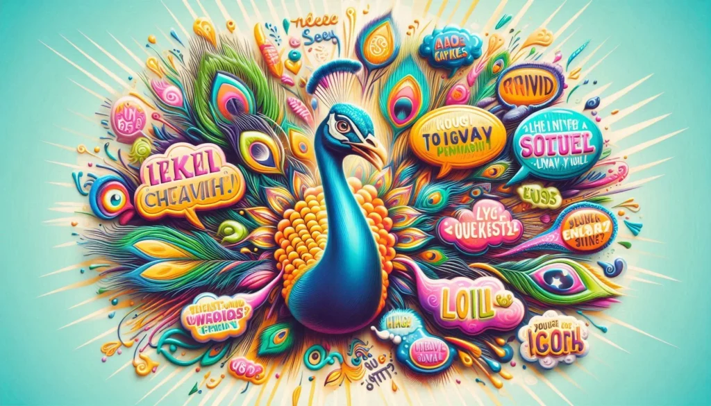 peacock puns