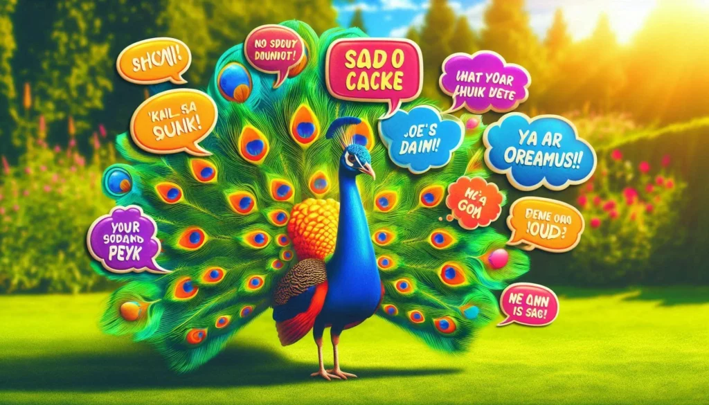 peacock puns