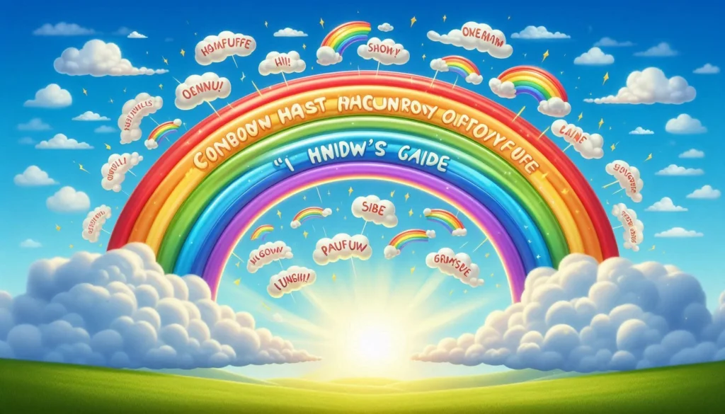 rainbow puns