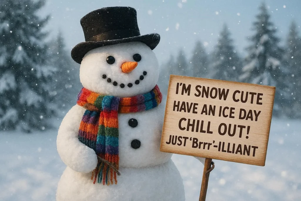 Snowman Puns