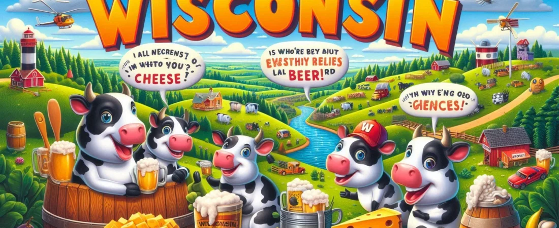 385+ Wisconsin Puns That Melt Minds 🧀