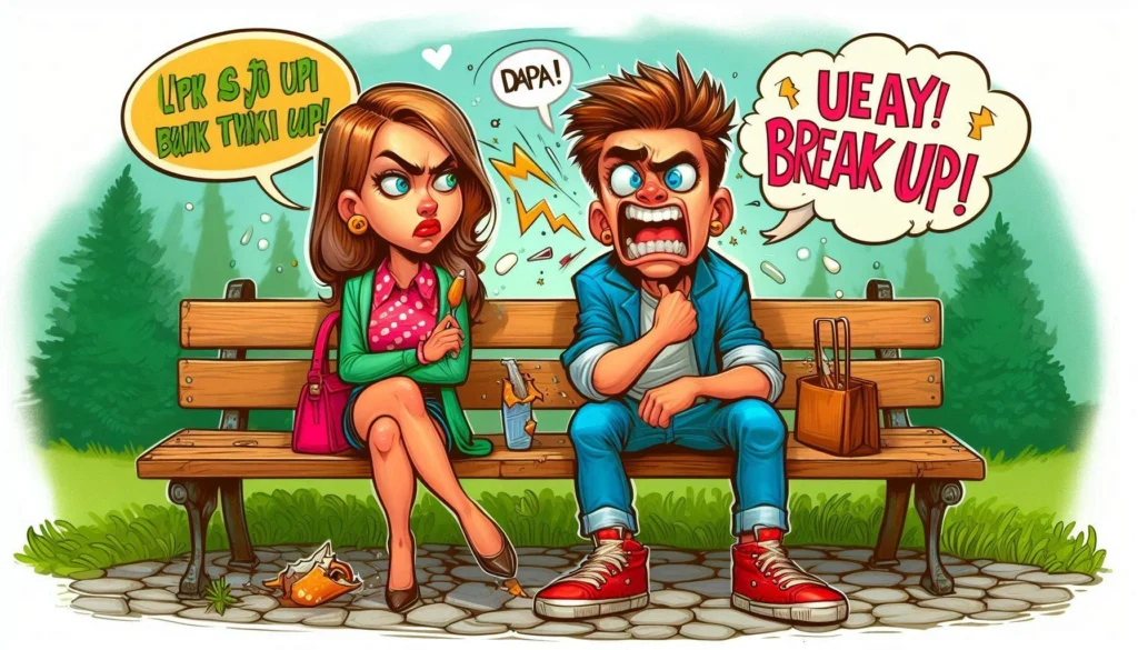 breakup puns