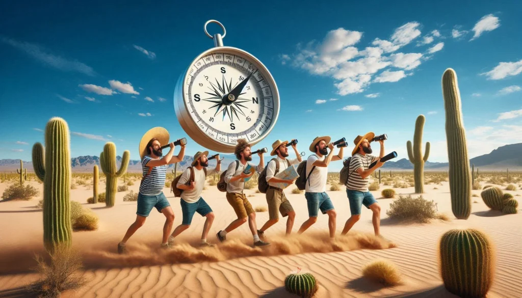 compass puns