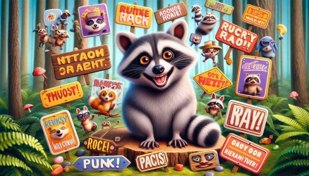 funny raccon puns