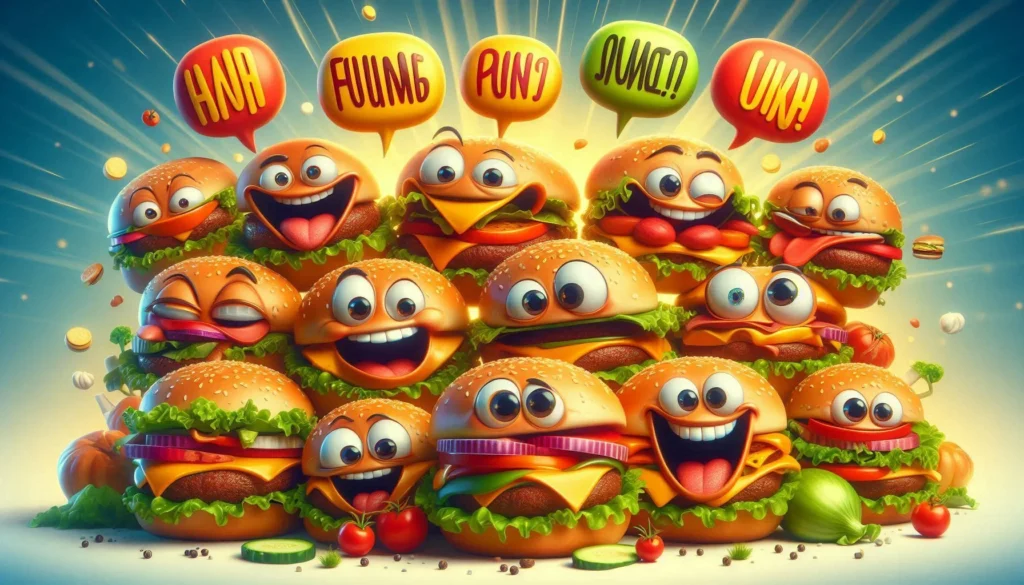 hamburger puns