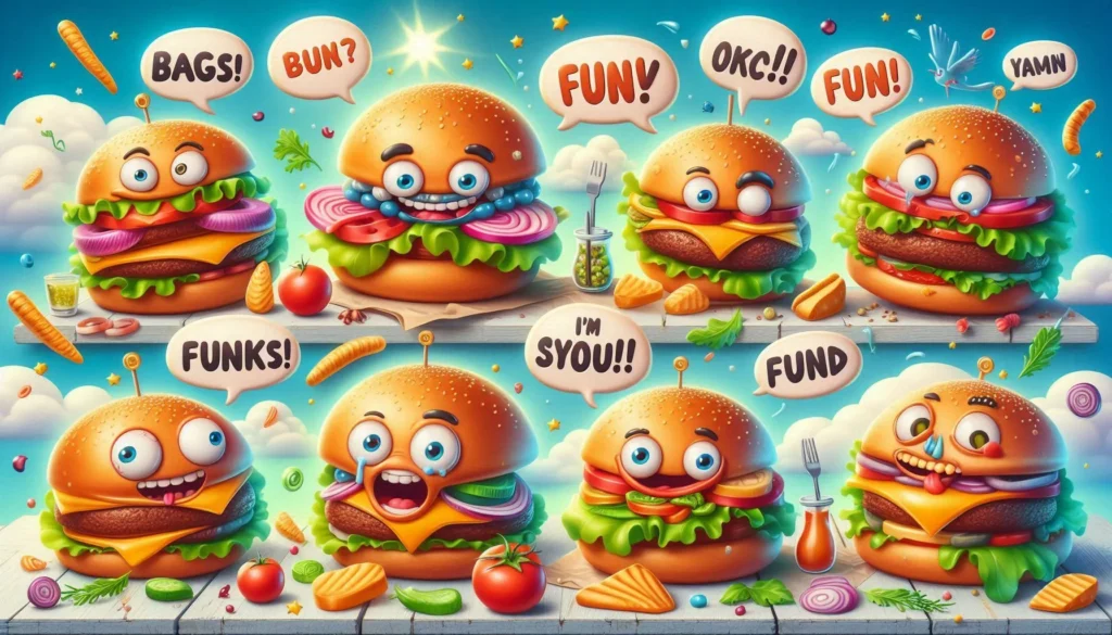 hamburger puns