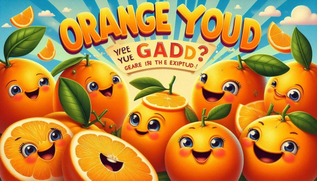 orange puns