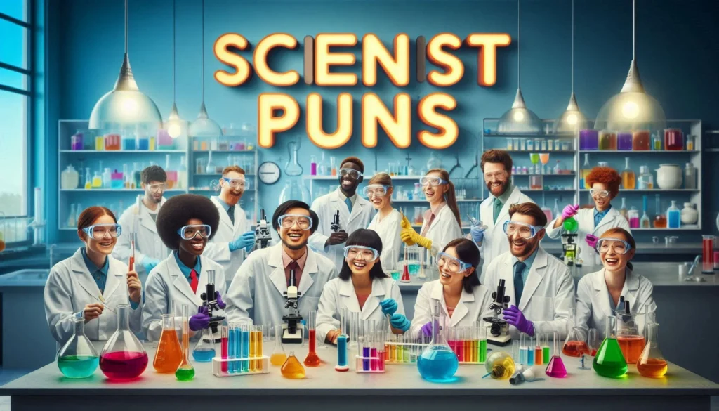 scientist puns