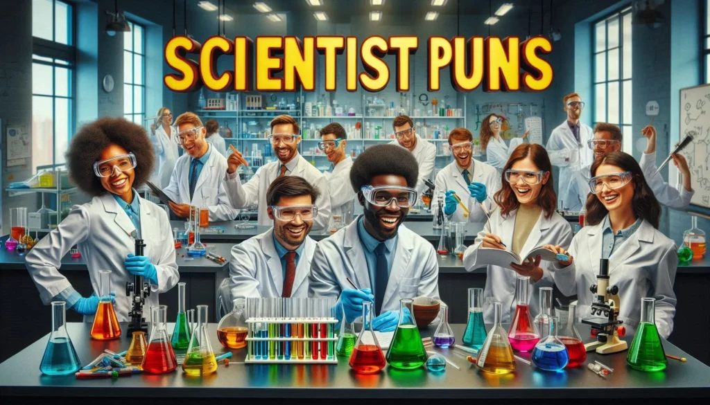 scientist puns