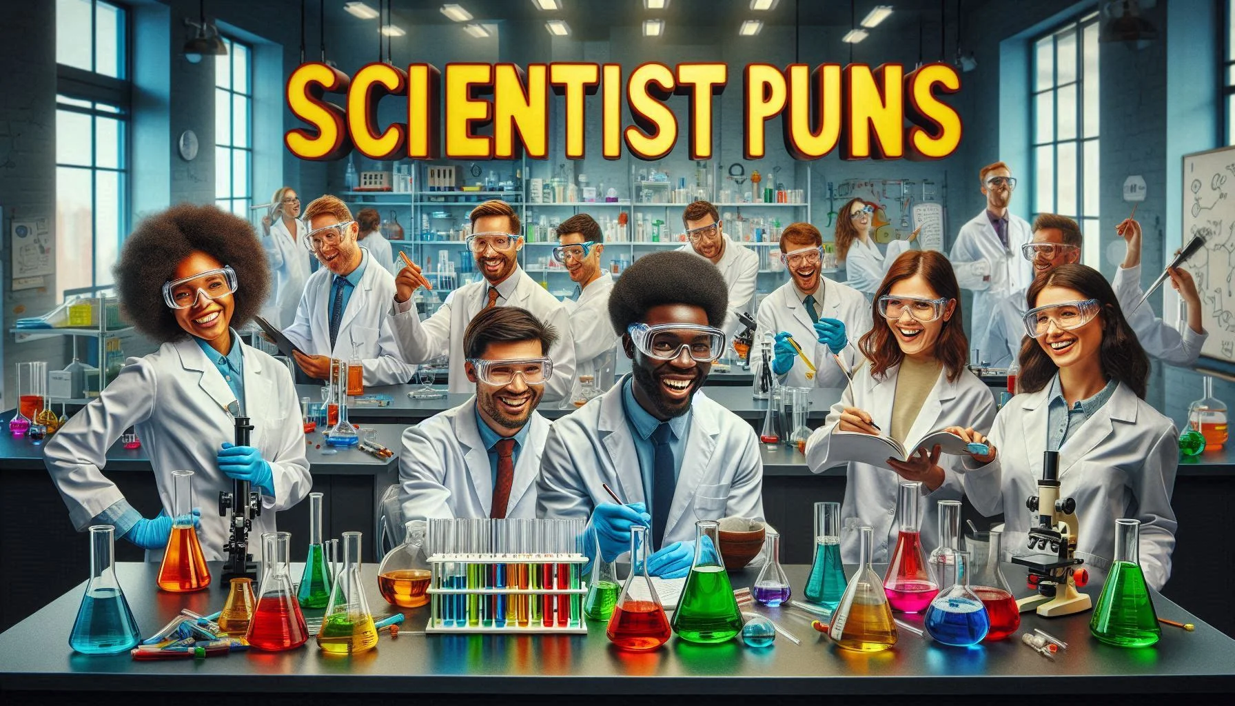 scientist puns